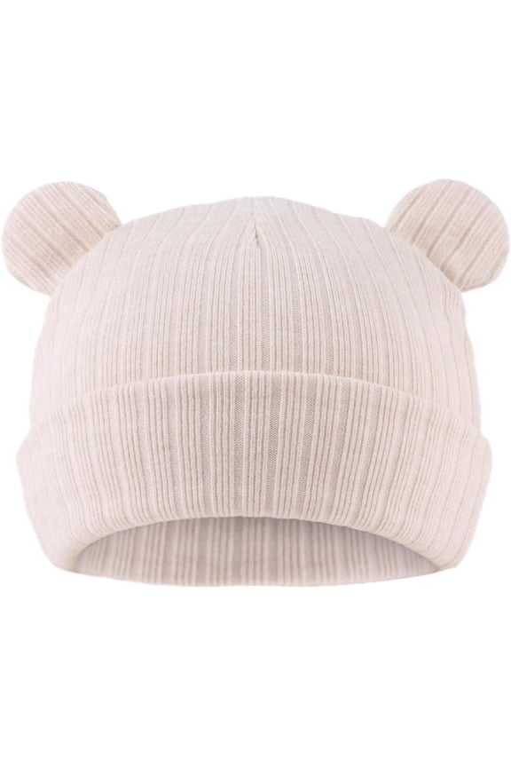 Newborn Baby Hat Bear Infant Cute Baby Beanie Toddler Boys Girls Knitted Hats for New Born
