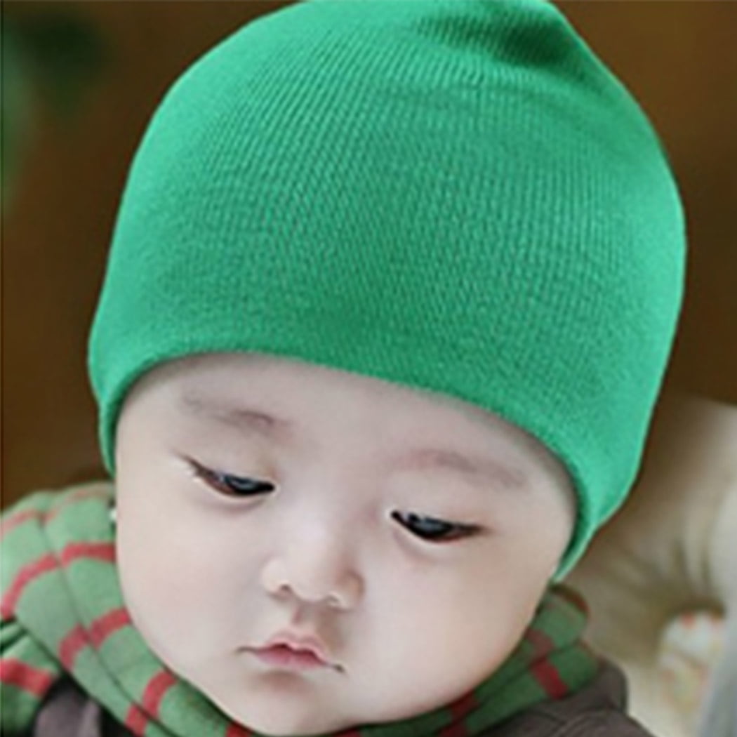 Newborn Baby Knitted Crochet Beanie Hat Boy Girl Winter Warm Kids Cap