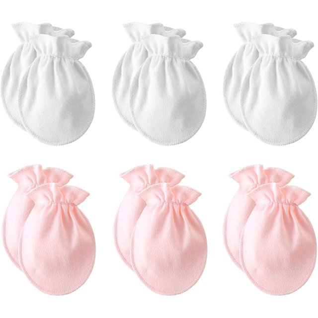 Newborn Baby Mittens No Scratch Cotton Gloves Warm Mittens Baby Glove for Boys Girls