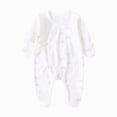 thumbnail image 1 of Newborn Baby Onesie Long Sleeve Baby Grows Bodysuit, Soft Infant Newborn Boy's Girl's Clothes 3-6 Months Newborn Crawling Suits Purple, 1 of 4