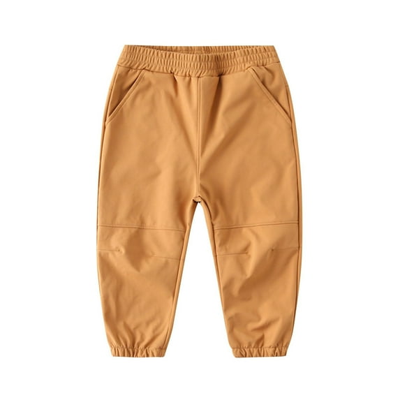 Newborn Baby Pants Spring Children Pants Men Work Pants Children Pocket Guard Pants Casual Outwear Pants Technical Pants New Full Length Pants Khaki 4T