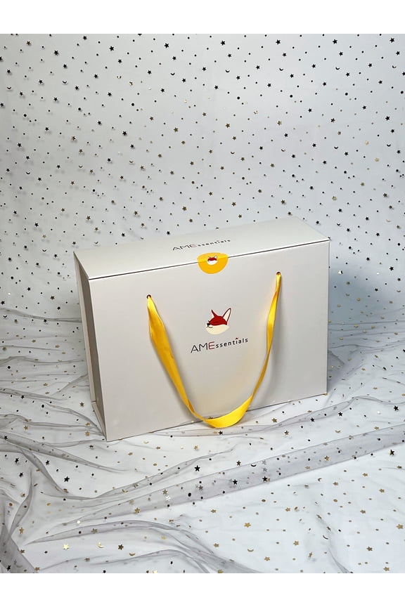 Newborn Baby Shower Gift Box Collapsible Boxes with Magnetic Closure Lid 1-Pack Large