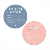 Newborn Baby Stats Acrylic Sign