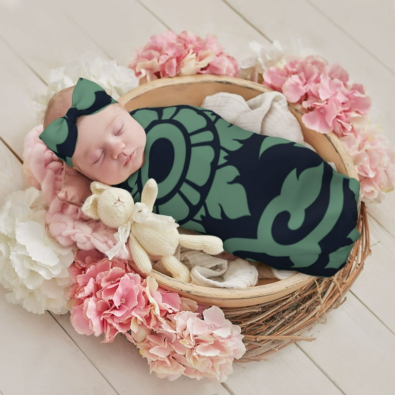 Newborn swaddle headband set hotsell