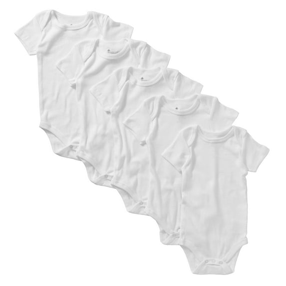 Newborn Baby Unisex 5-Pack Bodysuit