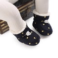thumbnail image 1 of Newborn Baby Winter Snow Boots Infants Non-Slip Warm Fleece Shoes Booties First Walkers 0-18M, 1 of 7