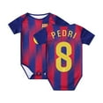 thumbnail image 1 of Newborn Barce,lona world cup Onesie Boys Girls Short And Long-Sleeve Baby Clothing | Unique Infant Team Soccer Bodysuits, 1 of 2