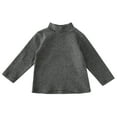 thumbnail image 1 of Boys Striped T Shirt Turtleneck Long Sleeved T-Shirt Casual Cotton Loose Tshirt, 1 of 5