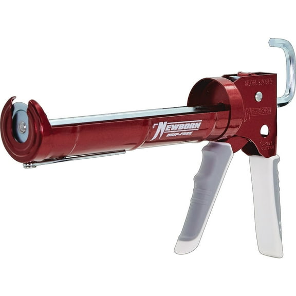 10 oz Newborn 930-GTD Octogun 10:1 Thrust Drip-Free 1/2 Barrel Hex Rod Cradle Caulking Gun