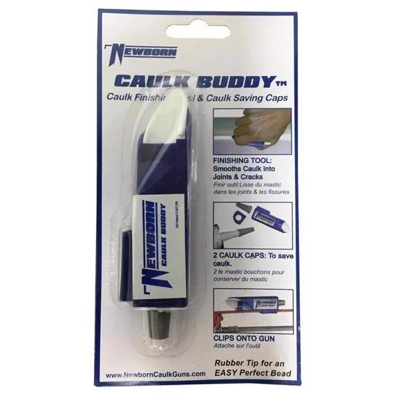 Newborn Caulk Buddy High-Quality Lightweight Plastic Caulk Finisher Tool With 2-