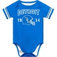 thumbnail image 1 of Newborn City Baby Girl Boy Clothes Unisex,Football Team Clothing Cotton Short Sleeve Apparel,Baby Bodysuits,Size:3-24 Months, 1 of 5