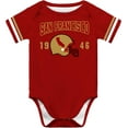 thumbnail image 1 of Newborn City Baby Girl Boy Clothes Unisex,Football Team Clothing Cotton Short Sleeve Apparel,Baby Bodysuits,Size:3-24 Months, 1 of 5