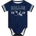 thumbnail image 1 of Newborn City Baby Girl Boy Clothes Unisex,Football Team Clothing Cotton Short Sleeve Apparel,Baby Bodysuits,Size:3-24 Months, 1 of 5