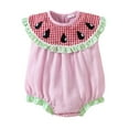 thumbnail image 1 of Newborn Clothes Newborn Romper Baby Girl Dresses Newborn Girl Outfit First Birthday Outfit Girl Baby Girl Dresses 3-6 Months, 1 of 6