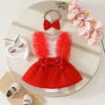 thumbnail image 1 of Clothes Girl Dresses Rompers Bodysuit Baby Outfits 1 Year Old Girl Clothes Clothes Girls 12-18 Months, 1 of 3