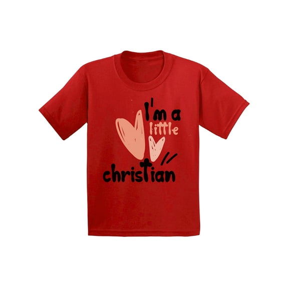 Newborn Clothing for Girls - 6M 12M 18M 24M - I'm a Little Christian T-shirt