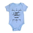 thumbnail image 1 of Girl Outfits Funny Cartoon Print Short Sleeve Bodysuit White Bodysuit for 6-9 Months, 1 of 6