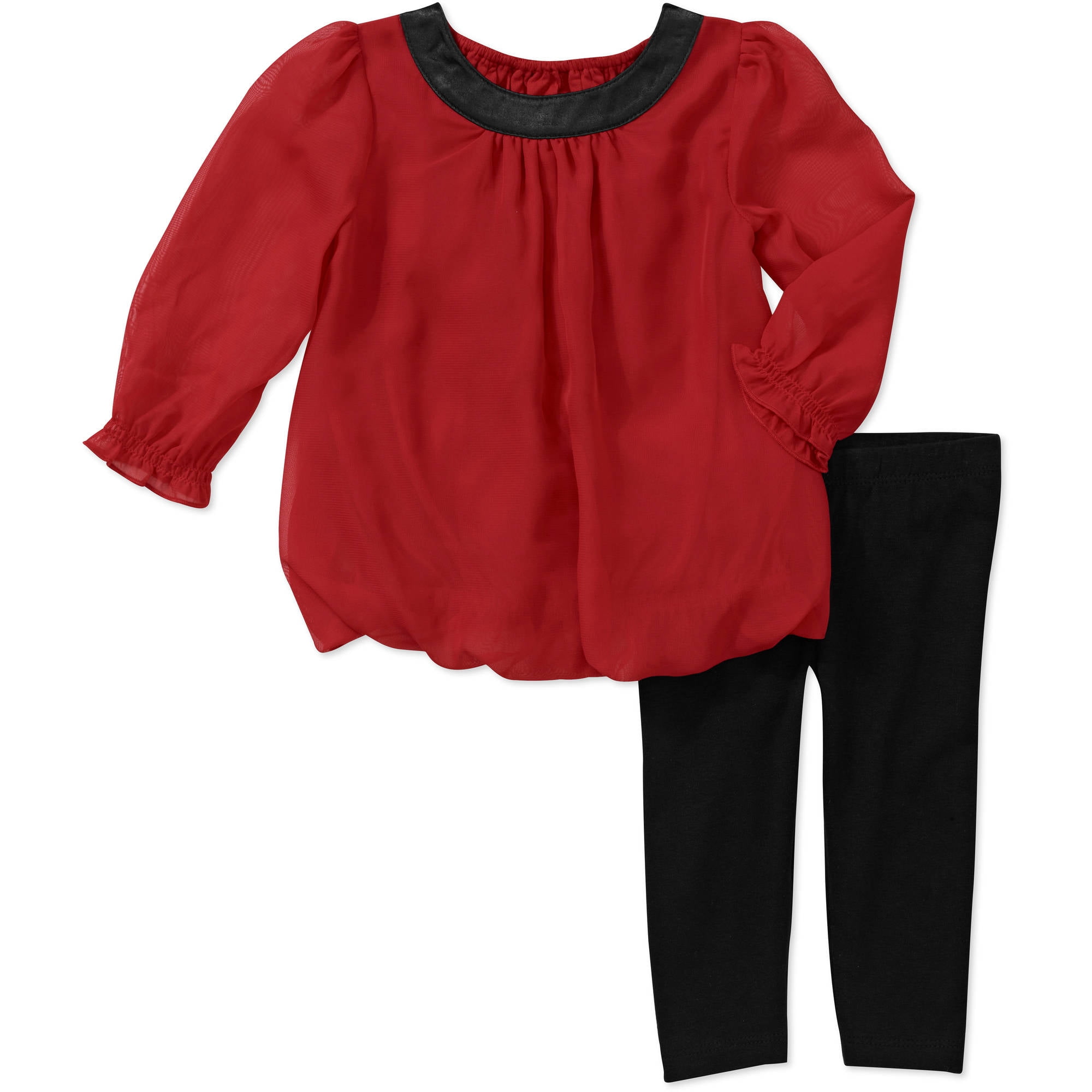 Newborn Girls' Chiffon Tunic