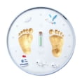 thumbnail image 1 of Newborn Hand Foot Print Kit DIY Souvenir Keepsake Inkless for Handprint Gift for Full 100 Days One Year Old B, 1 of 8