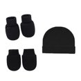 thumbnail image 1 of Newborn Hat Socks Gloves Set Anti-scratch Knit Elastic Soft Warm Photography Props Infant Accessory Baby Bonnet Beanie Gloves Socks Set, 1 of 7