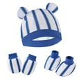thumbnail image 1 of Newborn Hats and Mittens Set Infant Baby Beanie Caps Hospital Hat Set Newborn Gloves Socks for Baby Boys Girls 0-6 Months, 1 of 2