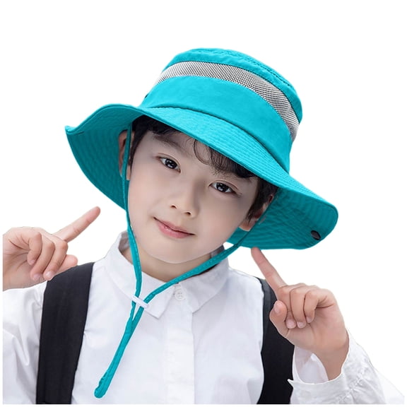 Hats for Girls Kids Sun Hat with Neck Flap UPF 50  UV Protection Wide Brim Breathable Fishing Beach Summer Hat for Boys Grils