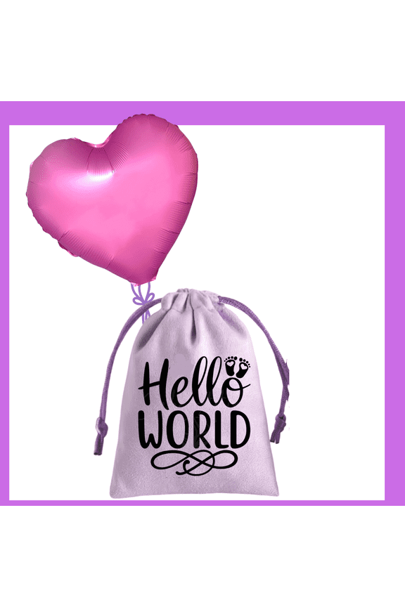 Newborn "Hello World" Gift Set - The Perfect Baby Coming Home Outfit