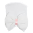 thumbnail image 1 of Newborn Hospital Hat Infant Baby Hat Cap with Big Bow Soft Cute Knot Nursery Beanie, 1 of 6