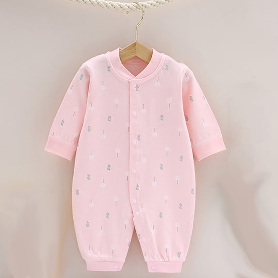 Newborn Infant Baby Boy Girl Cotton Print Romper Jumpsuit Playsuits Outfits Baby Body Suit Boy