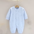 thumbnail image 1 of Newborn Infant Baby Boy Girl Cotton Print Romper Jumpsuit Playsuits Outfits Baby Body Suit Boy, 1 of 3