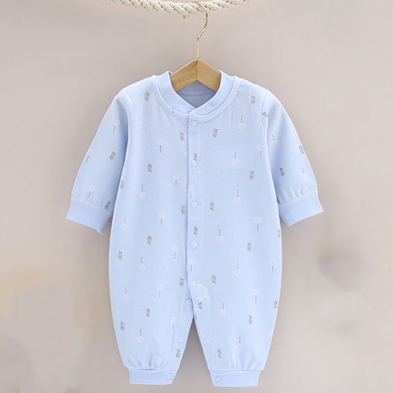 Newborn Infant Baby Boy Girl Cotton Print Romper Jumpsuit Playsuits Outfits Baby Body Suit Boy
