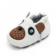 thumbnail image 1 of Newborn Infant Baby Boys Girls House Slipper Cute Cartoon Slipper Soft Non Skid Sole Slip On House Animal Indoor Sock Shoes Crib Moccasins for New Walkers, 1 of 9