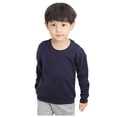 thumbnail image 1 of Newborn Infant Baby Boys Girls Solid Fashion Loose Warm Tops Sweatshirt Clothes, 1 of 5