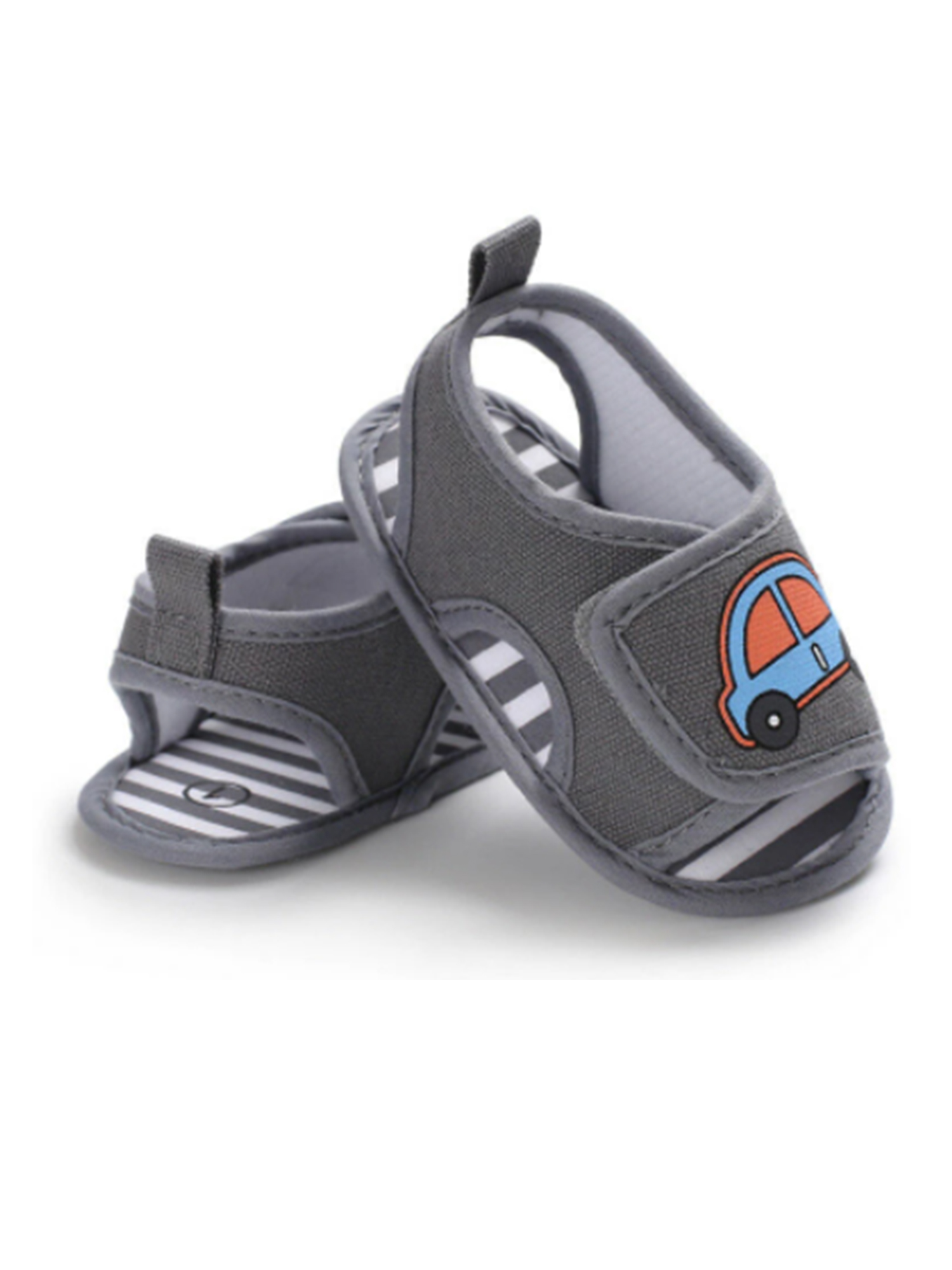 Newborn Infant Baby Boys Soft Bottom Shoes, Sandals Adjustable Cartoon