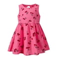 thumbnail image 1 of XUNKUSGA Newborn Infant Baby Girl Princess Dress Cotton Toddler Girl Clothes Sleeveless Flower Sundress Summer Beach Dresses for Girl 2-7 Years, 1 of 2