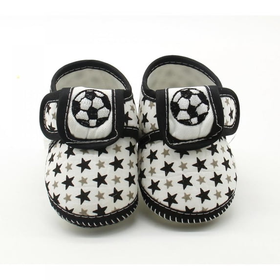 Newborn Infant Baby Girls Boys Non Slip Soft Sole First Walkers Crib Shoes 0-18 Months