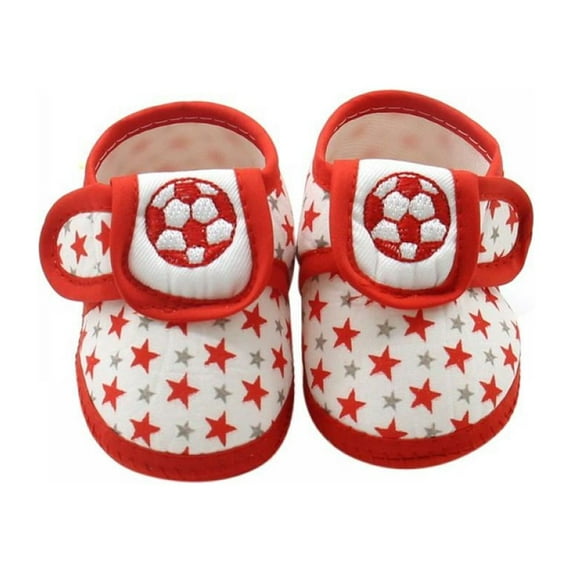 Newborn Infant Baby Girls Boys Non Slip Soft Sole First Walkers Crib Shoes 0-18 Months