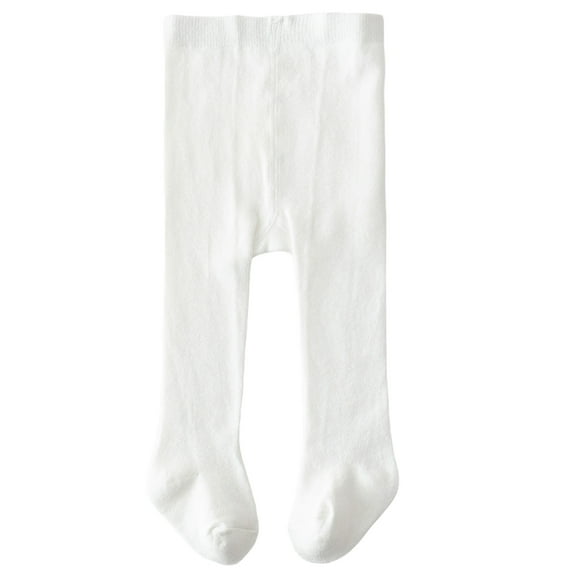 Newborn Infant Baby Girls Pantyhose Elastic Waist Solid Color Stockings Slim Fit Socks Tights for Casual Daily