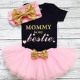 thumbnail image 1 of Newborn Infant Baby Girls Romper+Tutu Skirt Dress Party Princess Outfits Set, 1 of 6