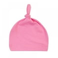 thumbnail image 1 of Newborn Infant Baby Knotted Cotton Hat Soft Cotton Cap Hat Solid Colors, 1 of 1