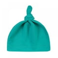 thumbnail image 1 of Newborn Infant Baby Knotted Cotton Hat Soft Cotton Cap Hat Solid Colors, 1 of 1