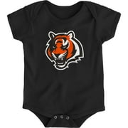 Newborn & Infant Black Cincinnati Bengals Team Logo Bodysuit