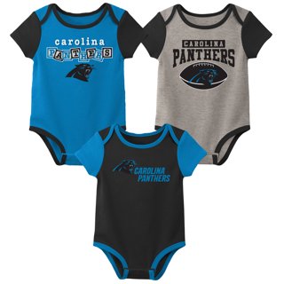 Girls Infant Black Carolina Panthers Cheer Captain Jumper Dress