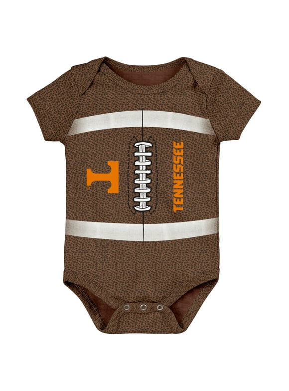 Newborn & Infant Brown Tennessee Volunteers Catch Me Football Bodysuit