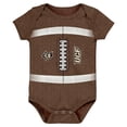 thumbnail image 1 of Newborn & Infant Brown UCF Knights Catch Me Football Bodysuit, 1 of 1