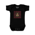 thumbnail image 1 of Newborn & Infant Chad & Jake Black Atlanta United FC Retro Bodysuit, 1 of 1