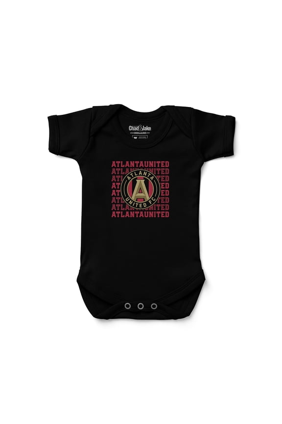 Newborn & Infant Chad & Jake Black Atlanta United FC Retro Bodysuit