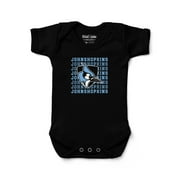 Newborn & Infant Chad & Jake Black Johns Hopkins Blue Jays Retro Bodysuit
