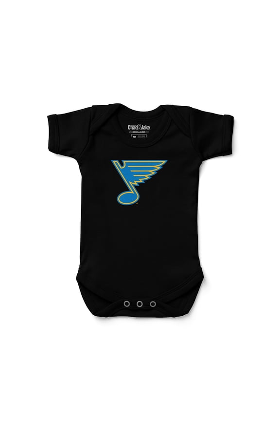 Newborn & Infant Chad & Jake Black St. Louis Blues Bodysuit