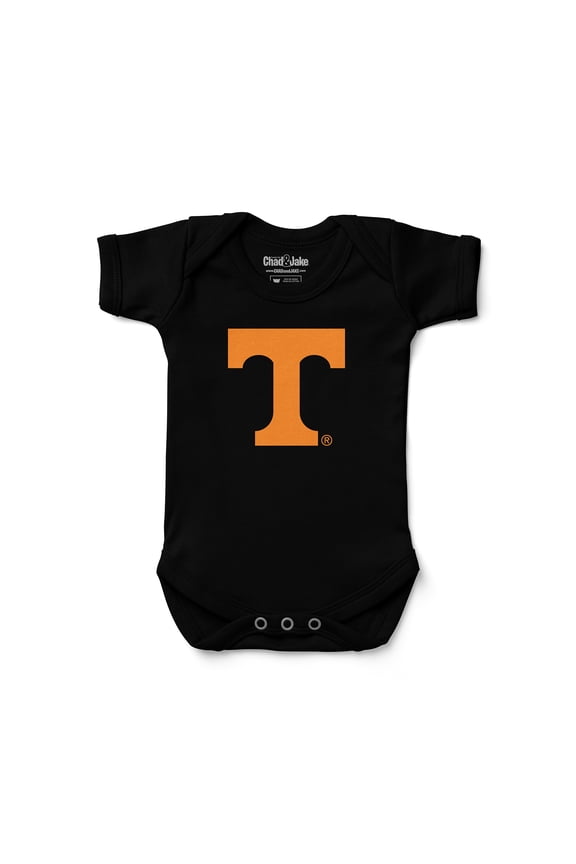 Newborn & Infant Chad & Jake Black Tennessee Volunteers Bodysuit